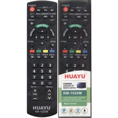 Пульт Huayu Panasonic RM-1020M корпус  пульта  как N2QAYB00543 VIERA универсальный TV